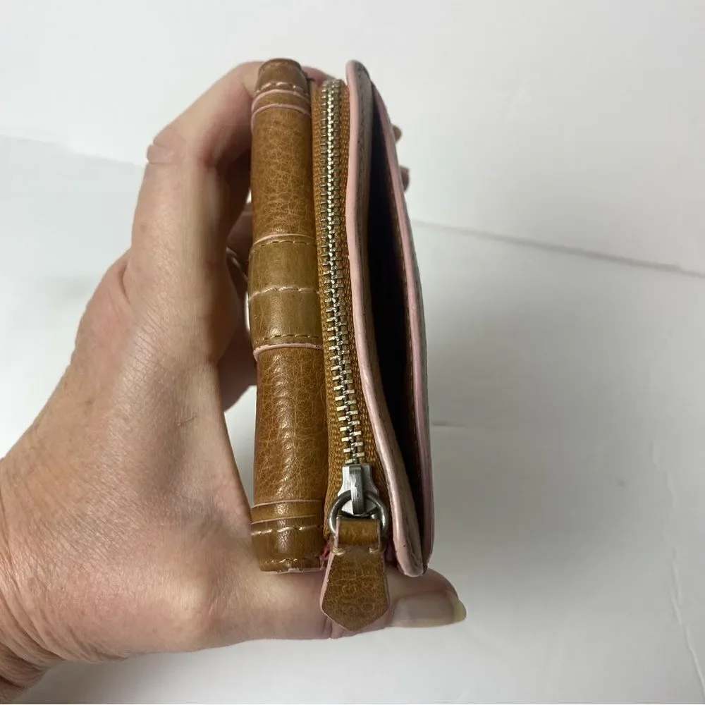 Sigrid Olsen Accessories Brown Leather Trifold Wallet